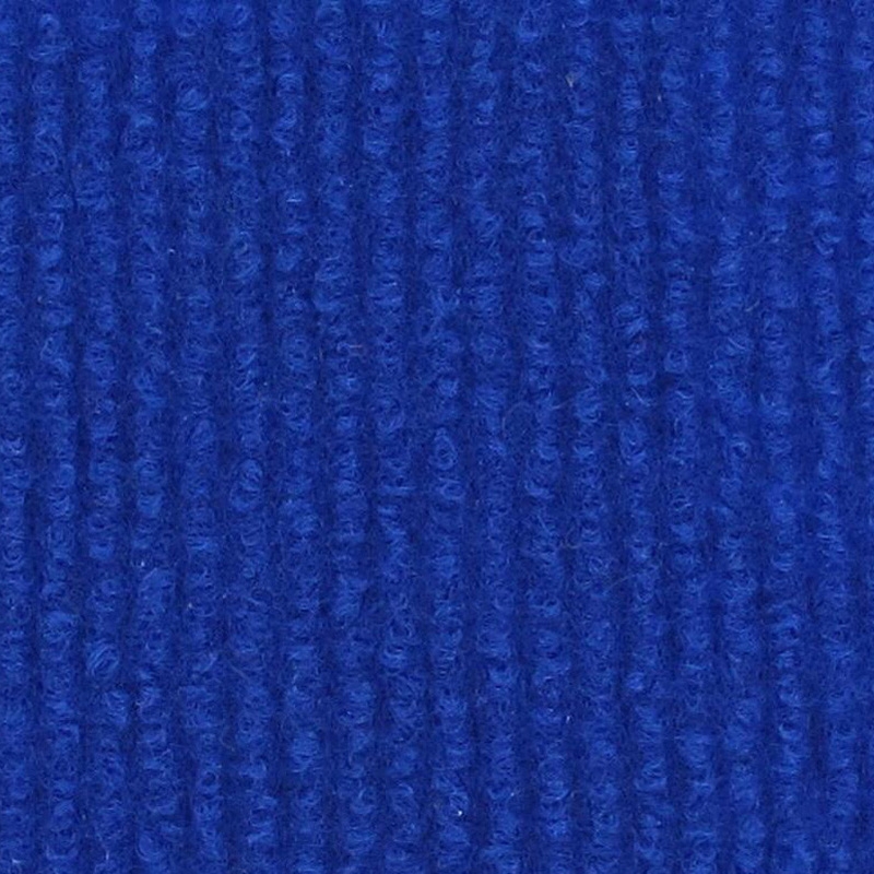 Moquette aiguilletée bouclée – Bleu roi Moquette aiguilletée bouclée - Bleu roi