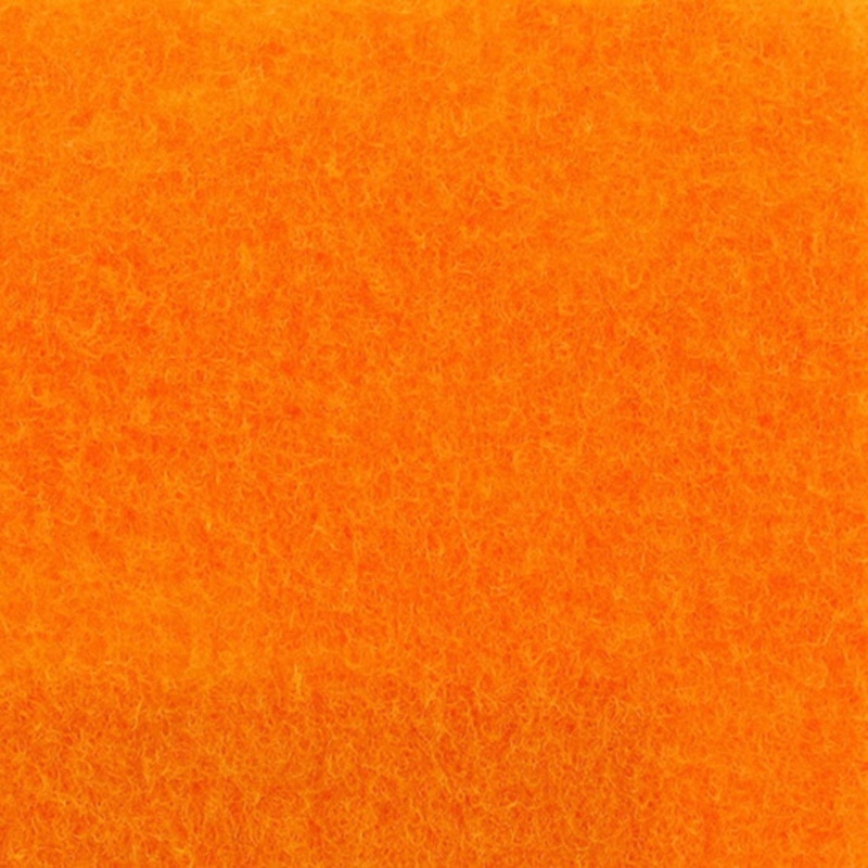 Moquette aiguilletée velours clémentine Moquette aiguilletée velours clémentine
